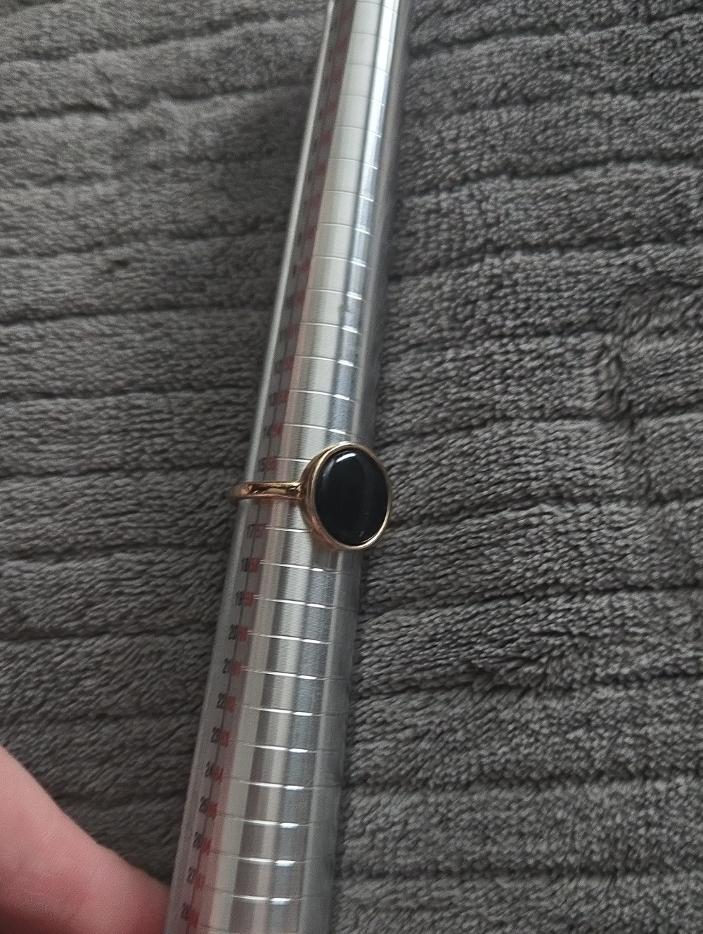 Black And Gold Ring